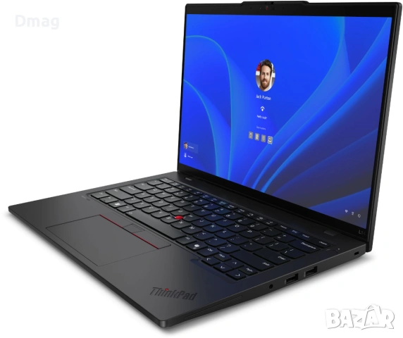 14" тъч ThinkPad L14 /Intel Core Ultra 5 125U 12-core /16GB DDR5/Win11, снимка 4 - Лаптопи за работа - 54332878
