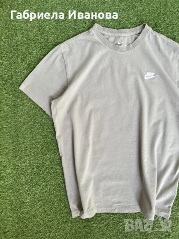 Мъжка тениска Nike Sportswear Club | 100% мек памук | Размер М, снимка 2 - Тениски - 55509054