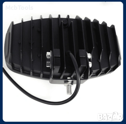 LED Халоген Фар DRL бяла/жълта светлина – 12-24V за джип, камион, агротехника 9 инча, снимка 3 - Аксесоари и консумативи - 54404378