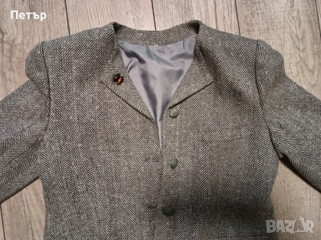 Продавам сиво-бежово елегантно дамско сако, снимка 2 - Сака - 54305165