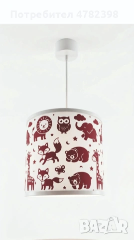 Вълшебен детски пендел лампа за детска стая „приказни герои“ – Мека светлина за щастливи деца!, снимка 2 - Детски нощни лампи - 54033186