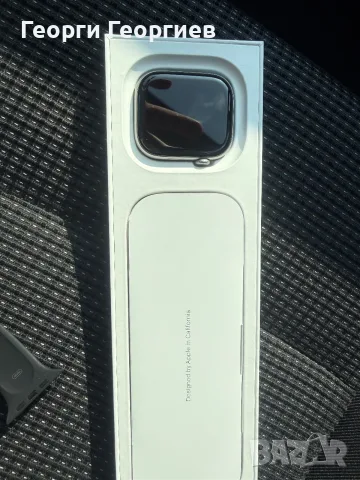 Продавам Apple Watch Series 11-cellular (46mm) Space Gray Al Black Sport – Като нов!, снимка 3 - Смарт часовници - 55655642