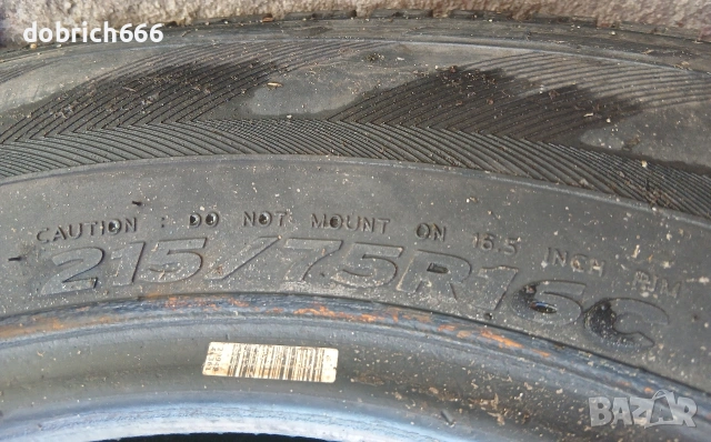 215/75/16C гуми цетки Hankook 16 цола , снимка 3 - Гуми и джанти - 54541766