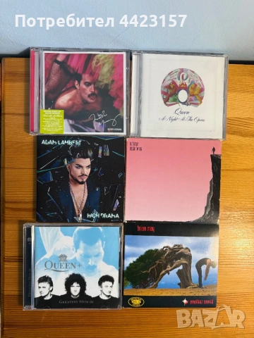 Колекция Queen (Adam Lambert, Freddie Mercury, Brian May, Roger Taylor) - 21 албума, снимка 3 - CD дискове - 54035802