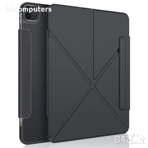 XUNDD XDD-0014 калъф за iPad Pro 12.9 (2022-2018) – PU+PC, подставка, Auto Sleep, Pen Holder, протек