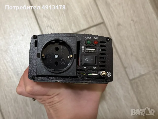 Green Cell INV17 инвертор 24V 500W – чиста синусоида, снимка 2 - Друга електроника - 55602628