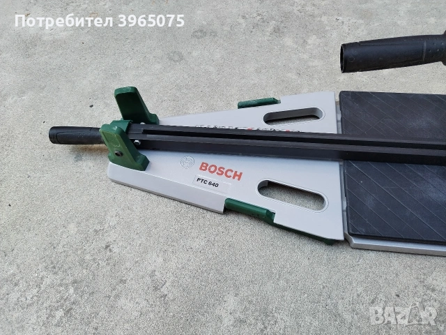 Продавам машина за рязане на плочки BOSCH PTC 640, снимка 4 - Други инструменти - 55089649