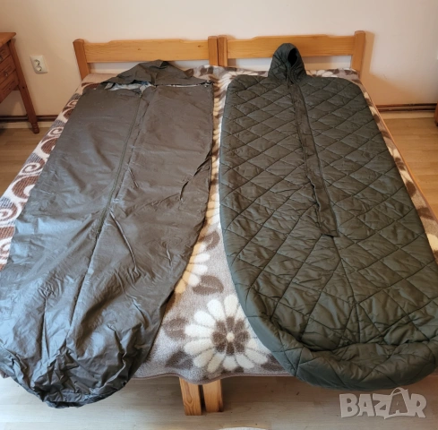 Продавам уникален швейцарски спален чувал на две части