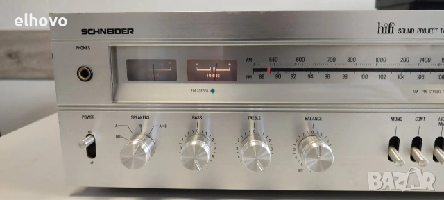 Ресивър Schneider hifi sound project TA 6000, снимка 7 - Ресийвъри, усилватели, смесителни пултове - 55025115
