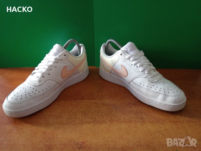 Маратонки Nike Court Vision Low Номер 37,5 Стелка 25 см. 100% Оригинални Внос от Англия, снимка 3 - Маратонки - 54691021