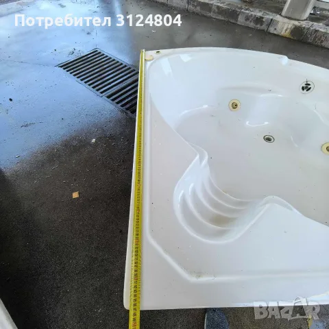 Вана джакузи за баня ъглово, снимка 6 - Други стоки за дома - 55310318