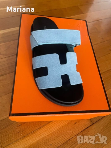  HERMES - Bleu Jean , снимка 2 - Сандали - 54427889