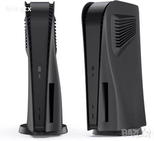 лицеви панели за PS5 Disc Edition innoAura с охлаждащи отвори ABS пластмаса