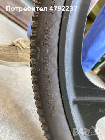 500 Вата! Електрическо Планинско Колело Ancheer 26 цола, снимка 3 - Велосипеди - 54149169