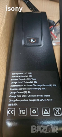 литиеви батерии 36 / 48 волта, снимка 4 - Скейтборд, ховърборд, уейвборд - 54262792