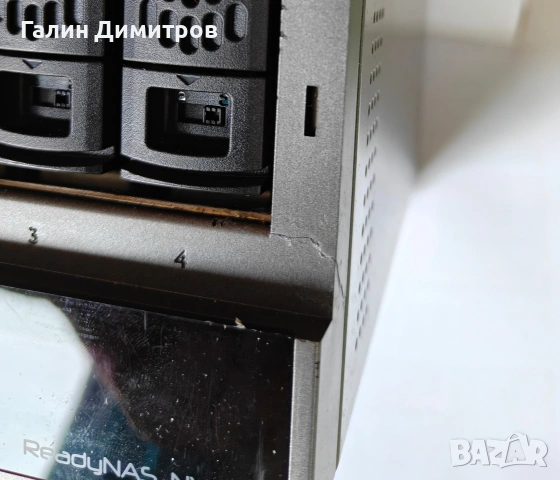 Стар NAS Netgear ReadyNAS NV+ v2 + 2x1TB WD Red, снимка 2 - Друга електроника - 54933053