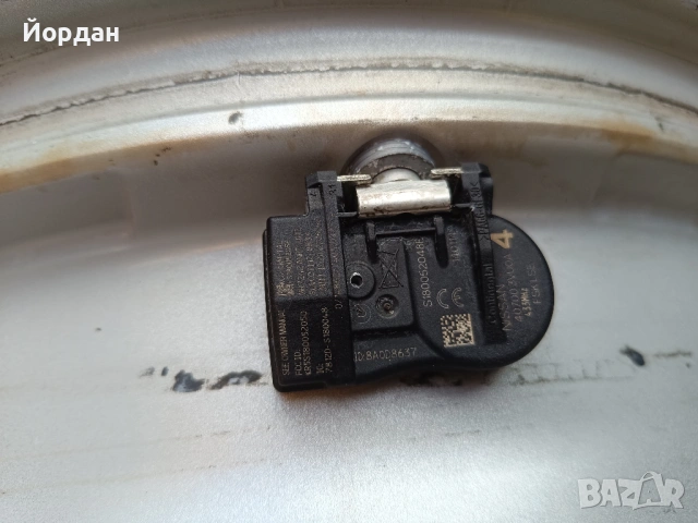 ОРИГИНАЛНИ джанти 17 ' цола 5x114,3 НИСАН Кашкай / NISSAN QASHQAI J10 J11 7J ET40 + датчици, снимка 11 - Гуми и джанти - 54485880
