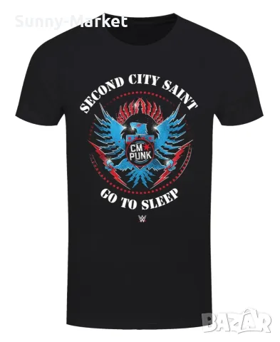 Мъжки и детски тениски WWE CM Punk Second City Saint 