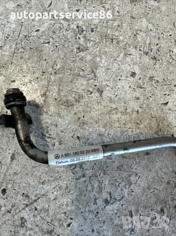 Маслена тръба за Mercedes W212 2.2 CDI 136Hp (2012) A6511800220, снимка 2 - Части - 54091247