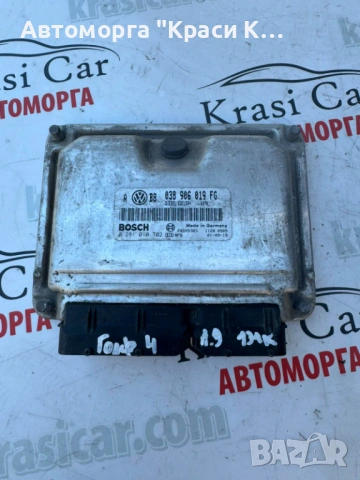 038906019FG компютър за двигател VW COLF 1.9tdi 131k 2002г.