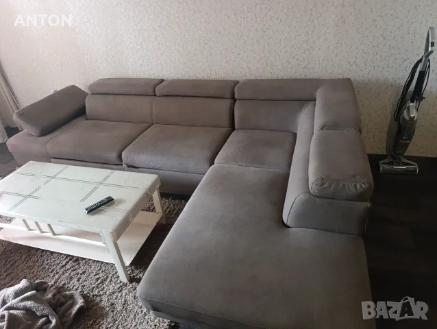 Ъглов диван разтегателен, снимка 2 - Дивани и мека мебел - 55509813