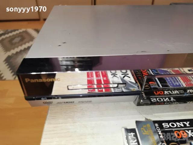 PANASONIC DMR-HS2EG HDD/DVD ВНОС SWISS 0208261922L4, снимка 11 - Плейъри, домашно кино, прожектори - 55512487