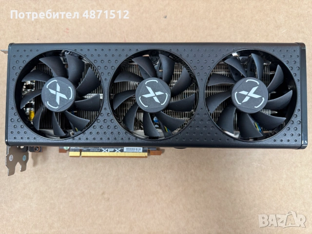 Видеокарта 6600XT XFX Speedster QICK 308, 8Gb DDR6, снимка 3 - Видеокарти - 55100346