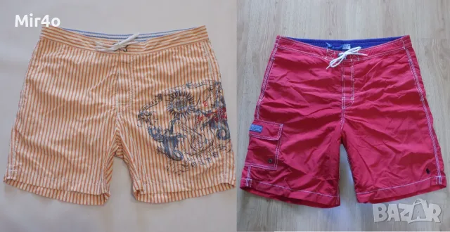 Къси панталони polo ralph lauren шорти гащета бански екип плажни летни оригинални мъжки M