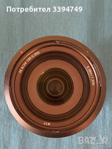 Обектив Sony FE 24-105mm f/4 G OSS като нов + подарък филтър, снимка 4 - Обективи и филтри - 54317056