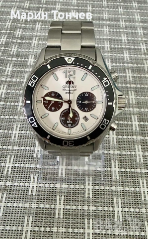 Orient Mako "Panda" Solar Chornograph 200m Diver RA-TX0203S, снимка 6 - Мъжки - 55069605