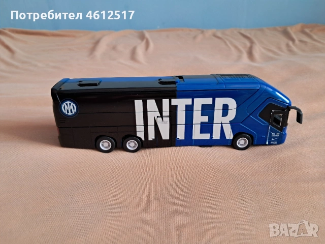 продавам модел играчка автобус нa Интер Милано футбол , снимка 2 - Колекции - 54714644