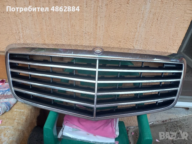 Решетка мерцедес  W 211 фейслифт