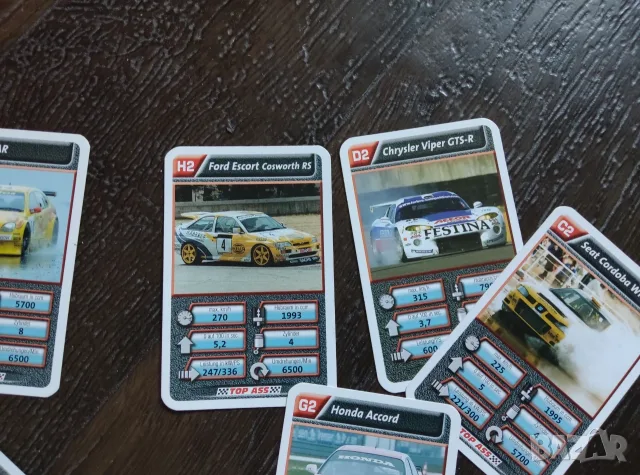 Колекционерски карти TOP ASS - Motorsport, снимка 7 - Карти за игра - 55660356