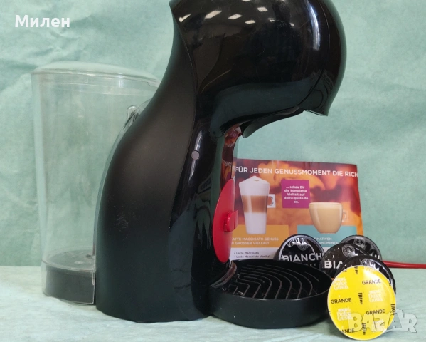 Кафемашина с гаранция 1 година NESCAFÉ® Delonghi Piccolo XS.Black, снимка 5 - Кафемашини - 55081297