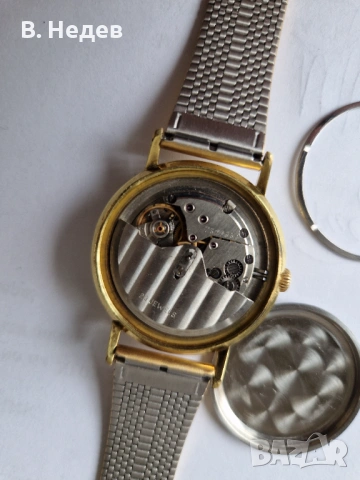 POLJOT /de luxe/, 29 jewels, automatic, 2416, Au 20, USSR, TOP!, снимка 10 - Мъжки - 54882844