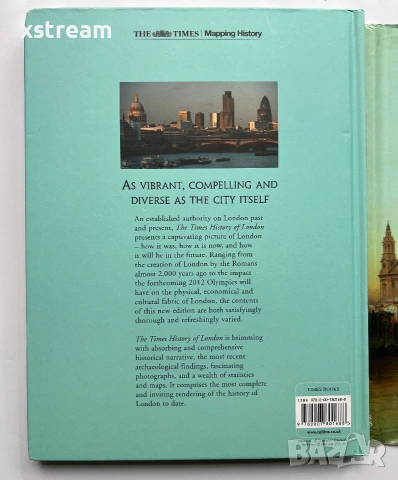 History of London, Edited by Hugh Clout, The Times, История на Лондон, Енциклопедия , снимка 8 - Енциклопедии, справочници - 55251487