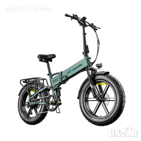 Сгъваем електрически велосипед Eletronbike OD20 – 500W, 48V, до 100 км пробег, снимка 2 - Велосипеди - 54136499