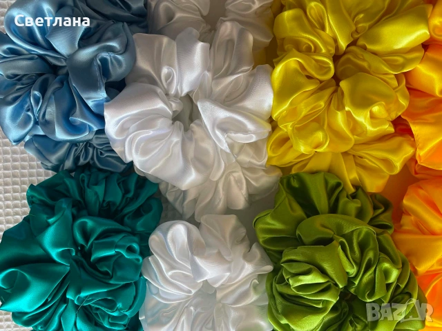 Скрънчита на едро и дребно, снимка 3 - Аксесоари за коса - 55235847