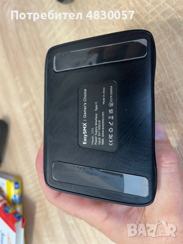 Геймърски контролер EasySMX D05 с Hall Effect стикове + Зарядна станция, снимка 3 - Джойстици и геймпадове - 54579835