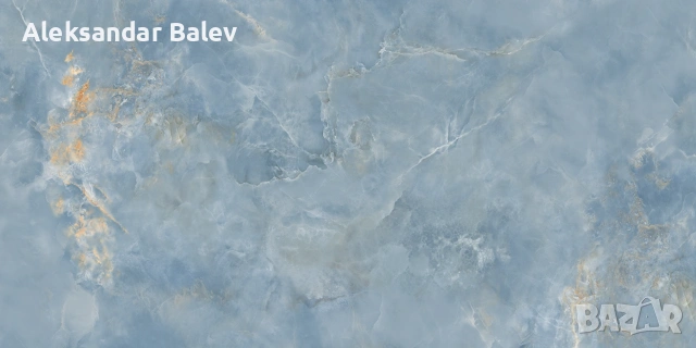 Гранитогрес Aquamarine Blue Pol 120х60 см – 3 бр. цели плочки + подарък парчета