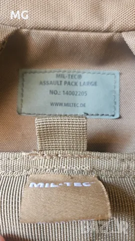 Тактическа раница Mil-tec Assault Large, снимка 3 - Раници - 55581205