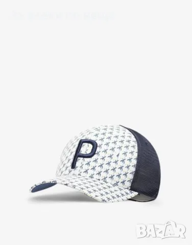 PUMA Palms Trucker P Snapback Cap White/Navy Шапка С Козирка Код P2924, снимка 4 - Шапки - 55669454