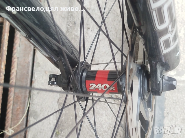 26 цола карбон велосипед колело размер 46, Shimano xtr,dt Swiss, manitou , снимка 4 - Велосипеди - 54901221