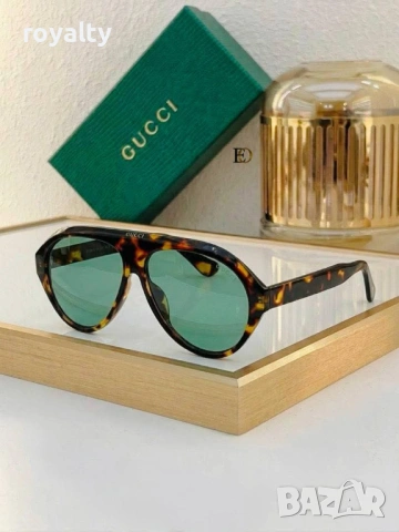Gucci Нови Дамски Слънчеви Очила с Кутия Различни Цветове , снимка 2 - Слънчеви и диоптрични очила - 54621135