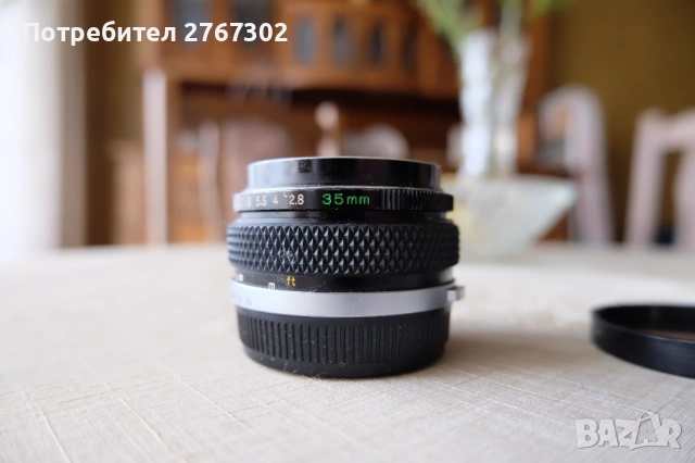 Olympus G.Zuiko Auto-w 35mm f2.8 & Schneider-Kreuznach Curtagon Electric 35mm f2.8. , снимка 2 - Обективи и филтри - 53705785