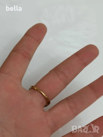 УНИКАТ-ЗЛАТЕН ДАМСКИ ПРЪСТЕН-ДИАМАНТИ ,ЦИТРИН АКВАМАРИН И ДР., снимка 13 - Антикварни и старинни предмети - 54957902