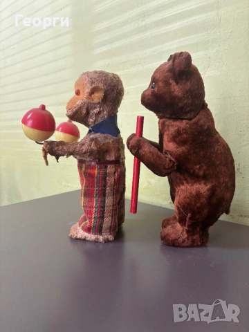 Стари механични играчки, снимка 4 - Колекции - 54815710