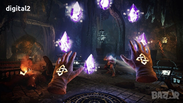 The Wizards (PS4 VR) Игра PS4 PS5 Нова Запечатана, снимка 2 - Игри за PlayStation - 54329829