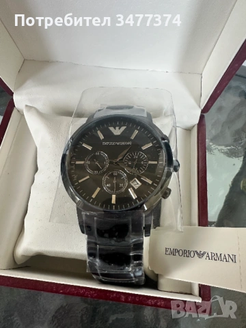 Emporio Armani Renato Chronograph - чисто нов