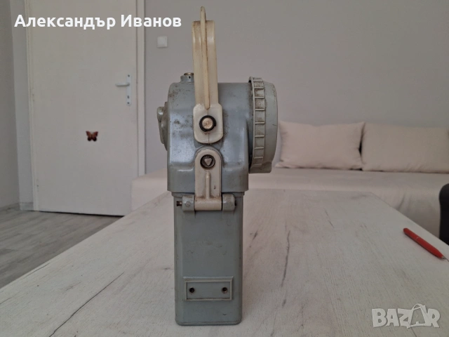 Стар,германски,индустриален фенер, снимка 3 - Антикварни и старинни предмети - 54105844